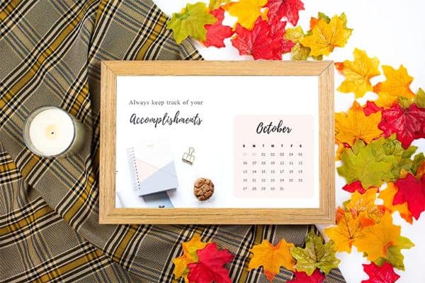 Free Self-love Printable Calendar 2019