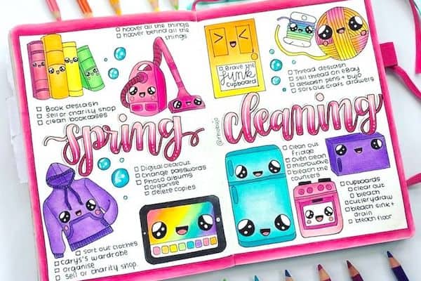 6 Ways Bullet Journal Helps To Make Spring Cleaning Incredibly Easier