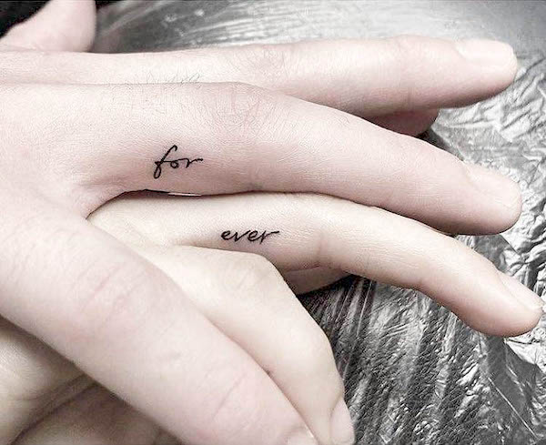 92 Matching Couple Tattoos With Meaning 2024 - Our Mindful Life