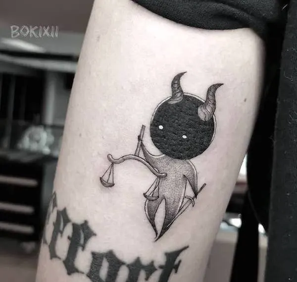 Libra devil by @bokixii
