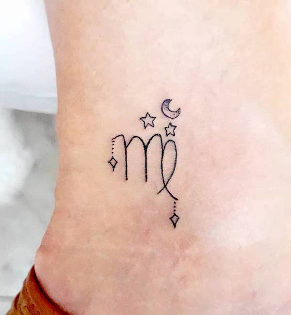 101 Amazing Virgo Tattoos Ideas That Will Blow Your Mind  Virgo tattoo Virgo  tattoo designs Zodiac tattoos