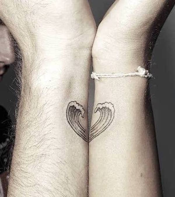 92 Matching Couple Tattoos With Meaning 2024 - Our Mindful Life