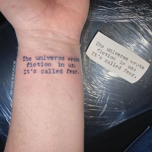 50 Best Quote Tattoos for Men  Women 2023  The Trend Spotter