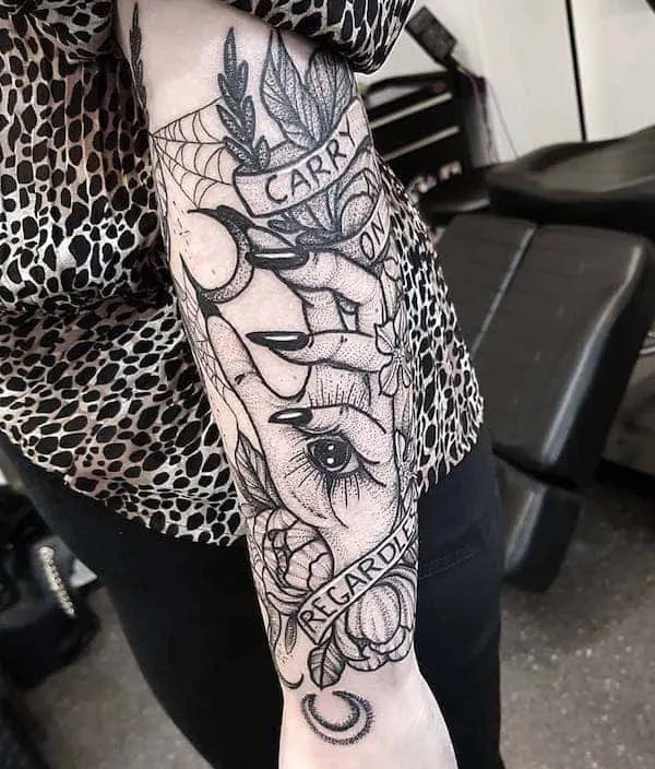 Top 100 Unique Thigh Tattoo For Women  Wittyduck