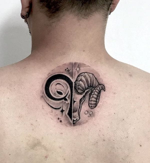 55 Best Aries Tattoo Design Ideas  Hike n Dip  Ram tattoo Aries ram  tattoo Aries zodiac tattoos