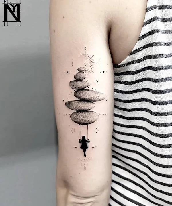 Discover 78 balance tattoo ideas super hot  thtantai2