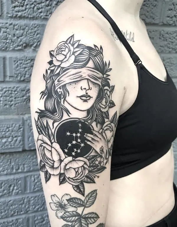 “Trust your heart, not your eyes” by @terrygrow   - Unique tattoo ideas for Virgo women