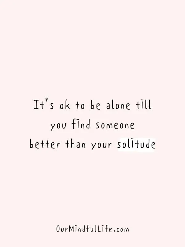 Quotes About Being Alone—but Not Lonely