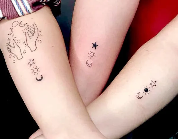 Matching Tattoo Ideas For Your Besties and Siblings  Tikli