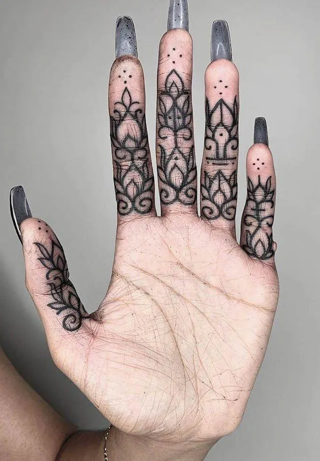 Finger Tattoo Ideas 30 Tattoo Designs for Men and Women