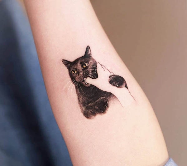 Amazing Cat Tattoo Ideas  Book Your Tattoo With Australian Artists