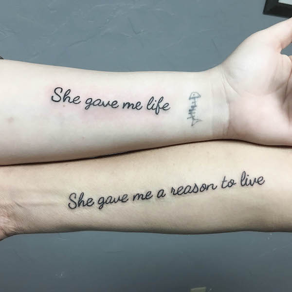 Collarbone Quote Tattoos | POPSUGAR Love & Sex