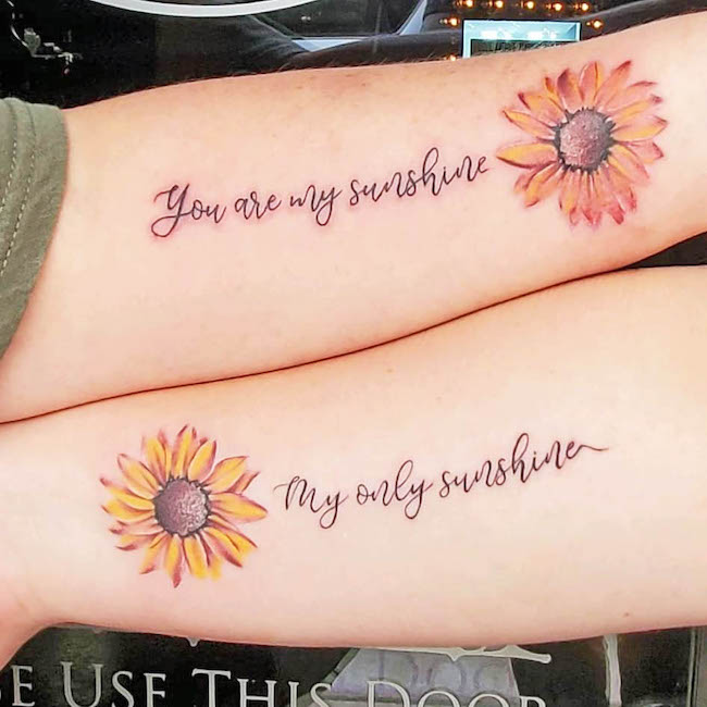 60 Best Sunflower Tattoos to Inspire You in 2023