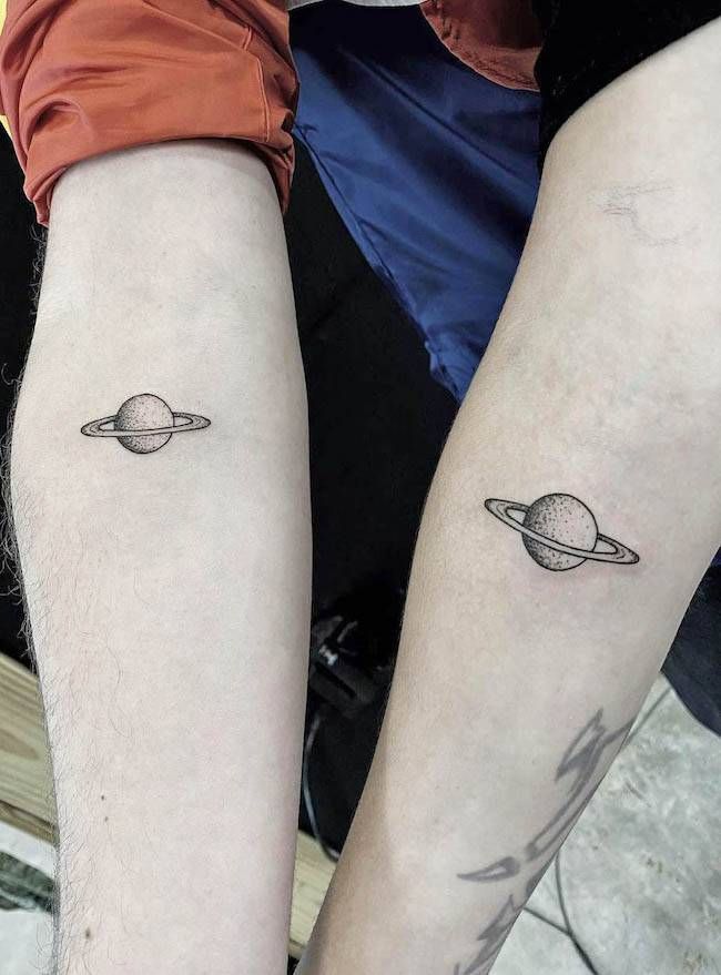 225 Amazing Saturn Tattoos Ideas and Designs 2023  TattoosBoyGirl