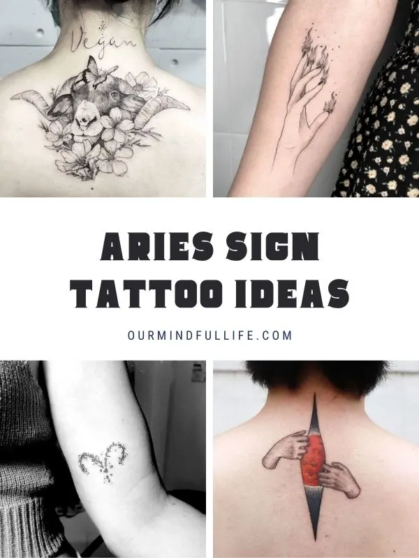 47 Aries Tattoo Ideas Full of Fire and Fun - Tattoo Glee