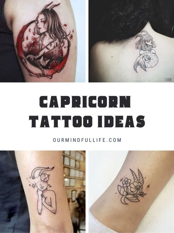 Capricorns are ruled by the planet Saturn and are the most ambitious and  determined zodiac signs of them a  Capricorn tattoo Zodiac tattoos Zodiac  sign tattoos