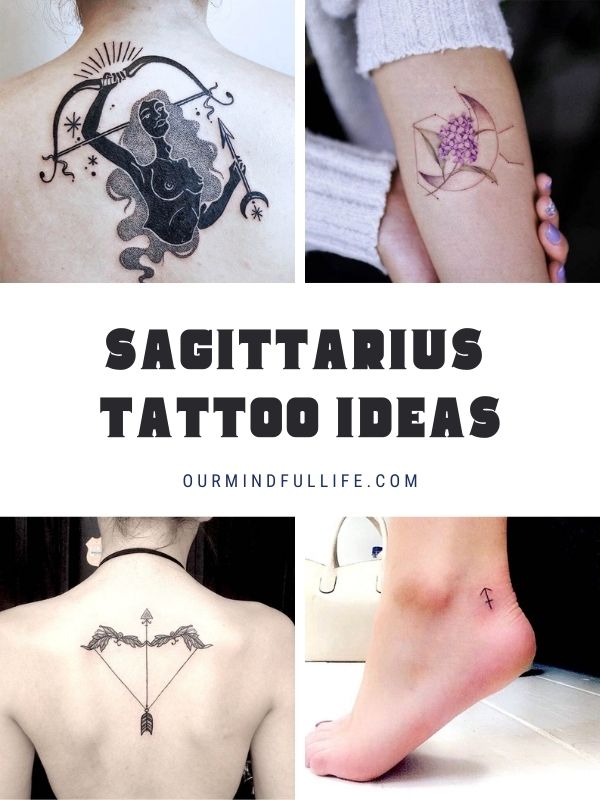 Ideas de tatuajes zodiacales de Sagitario