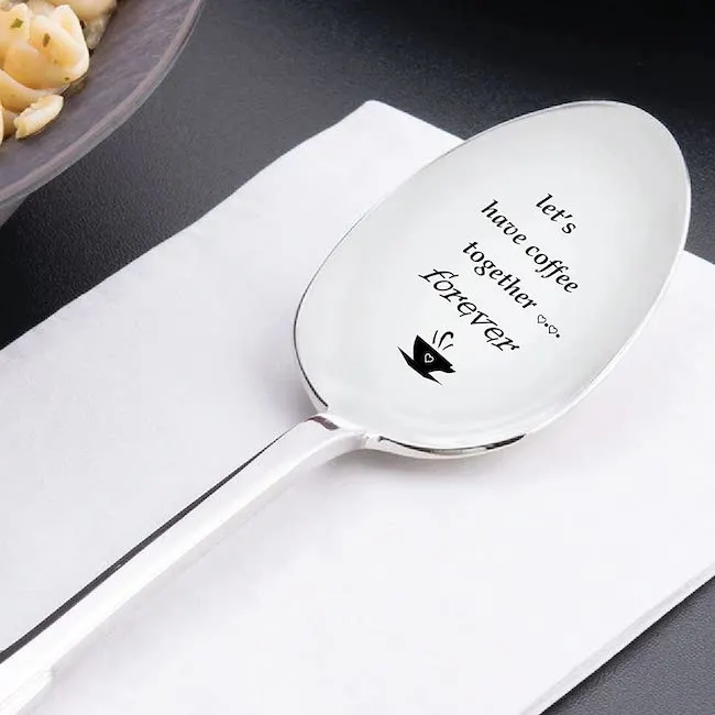 "Together Forever" spoon - Sweet gifts for long-distance couples