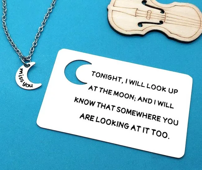 A keychain that says it all - Thoughtful gifts for long-distance boyfriend
