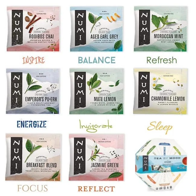 Tea gift set for any mood- Cute long distance gifts for girlfriend
