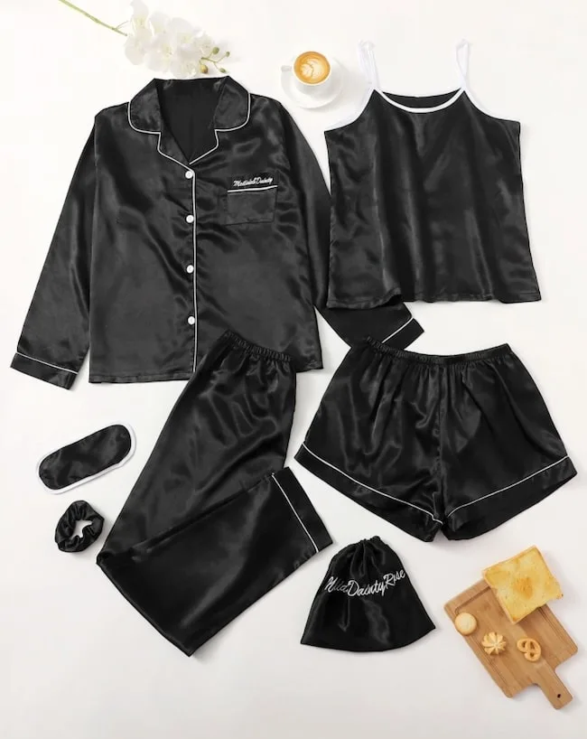 A set of comfy pajama for her- Cute long distance gifts for girlfriend