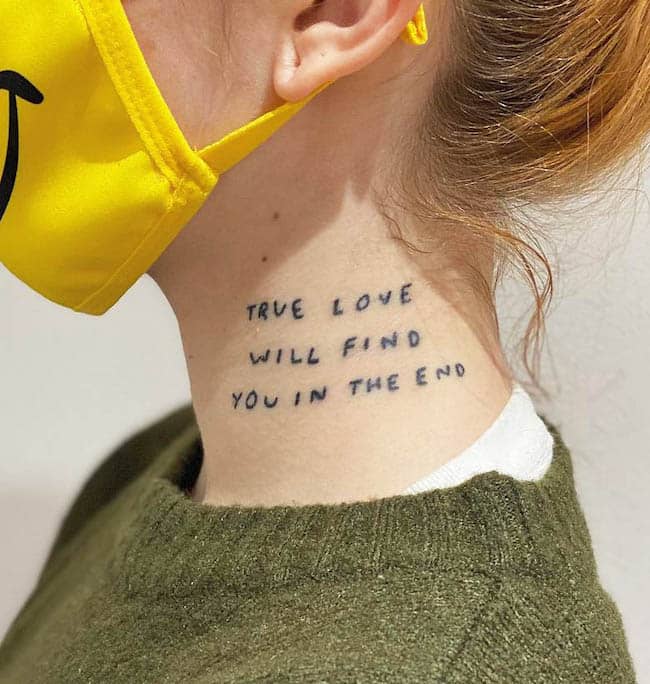 157 Tattoo Quotes Ideas with Pictures for 2019  My Tattoo Meanings
