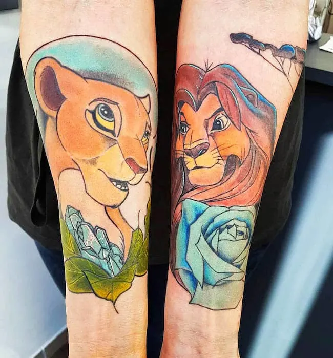 Lovely Lion King Tattoos  Ego Hawkflow Grips  magnumtattoosupplies