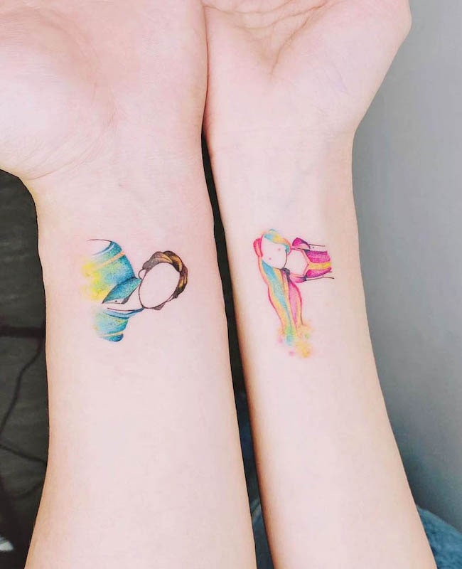 35 Matching Sister Tattoos