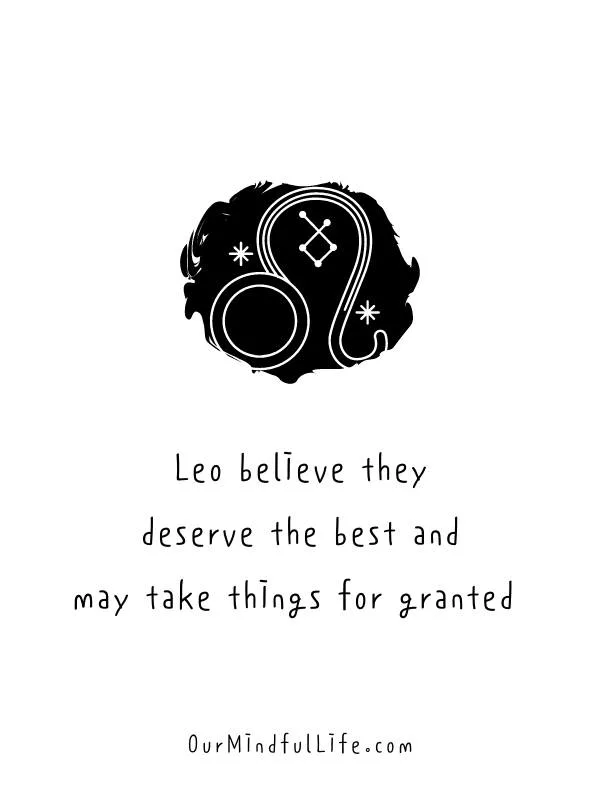 Self-entitlement-Toxic traits of Leo