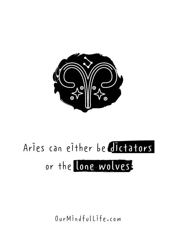 What are the dark sides of Aries personality? Why do people hate Aries? Here is a list of toxic traits of Aries that may drive people away.
