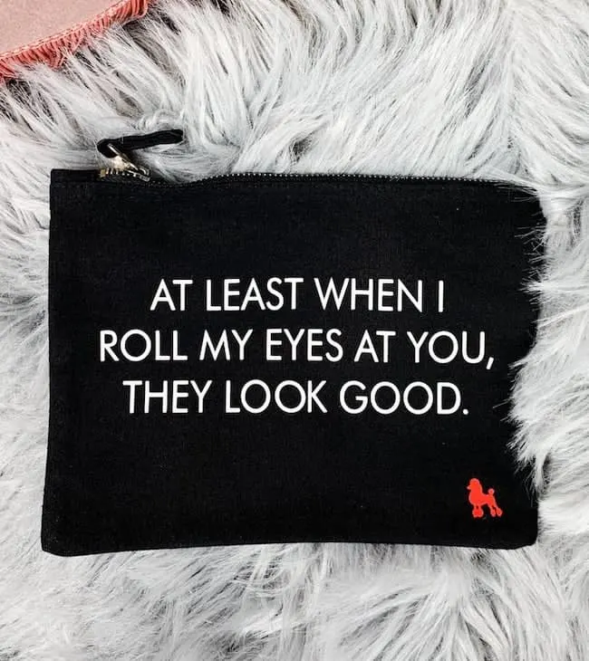 Gifts for Scorpio women _ A sassy cosmetic bag 1