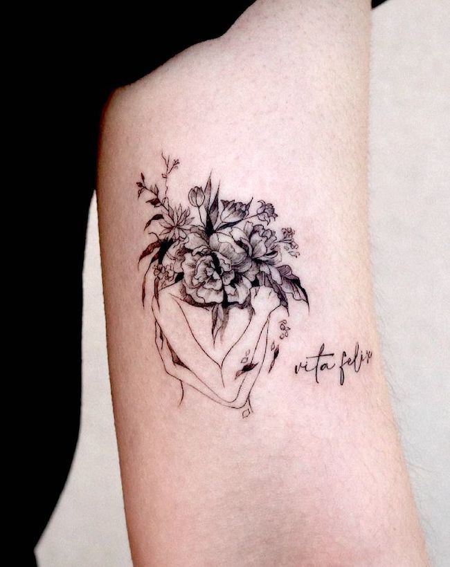 Self love reminder tattoo by @tattooist_sigak