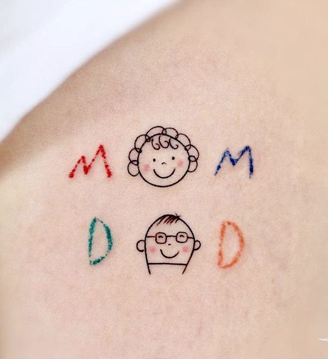 Expressing the Bond Between Father and Son Through Meaningful Simple Tattoos   Impeccable Nest