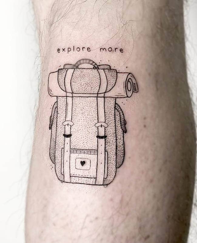 39 Travel Tattoos For Adventurers  Our Mindful Life