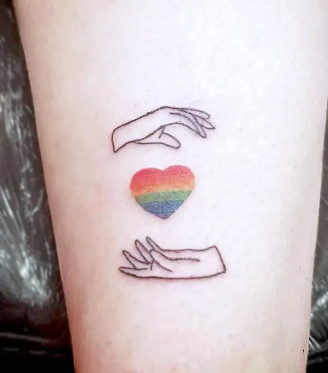 Wear your pride on the sleeve by @jo_dark_tattoo