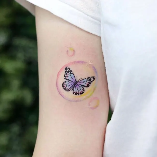 Share 78 butterfly tattoo minimalist latest  thtantai2