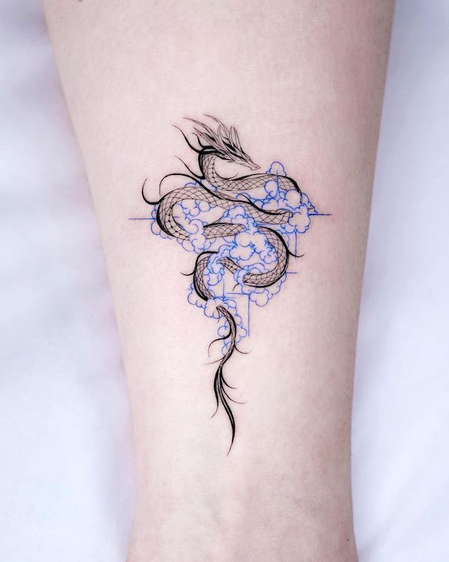 Dragon tattoo designs female