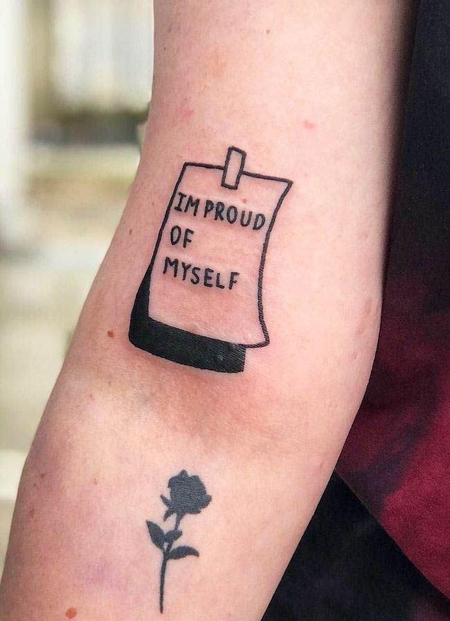 40 Empowering Self Love Tattoos And Meaning Our Mindful Life