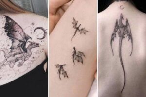 Stunning dragon tattoos for women