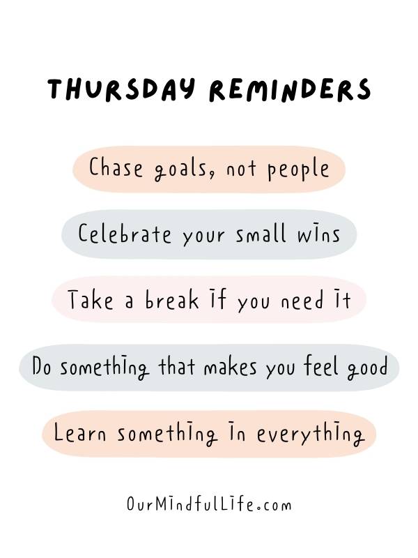 thursday quotes