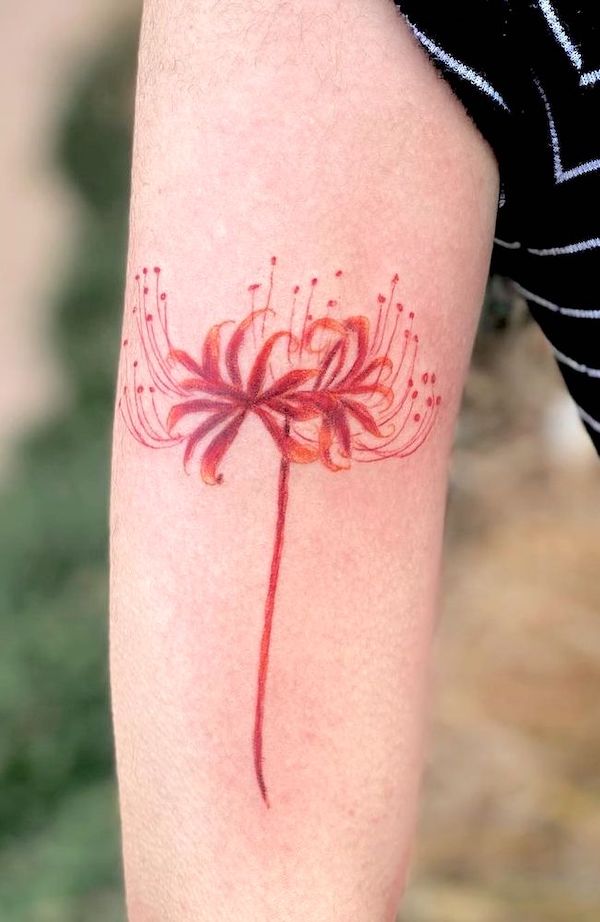 50 Enchanting Flower Tattoos For Fall  TattooBlend