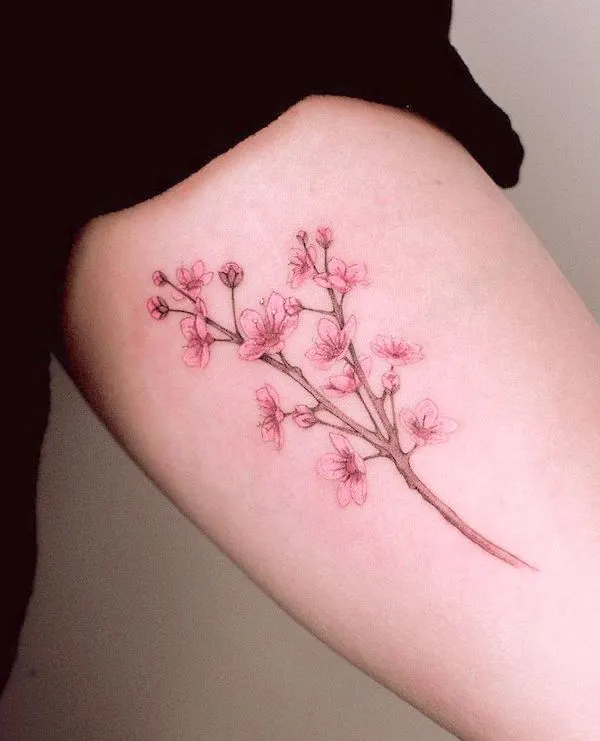 Elegant Floral Tattoo by Emrah Ozhan