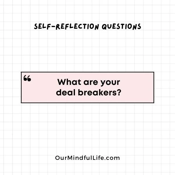 Self-reflection questions on love health life and more