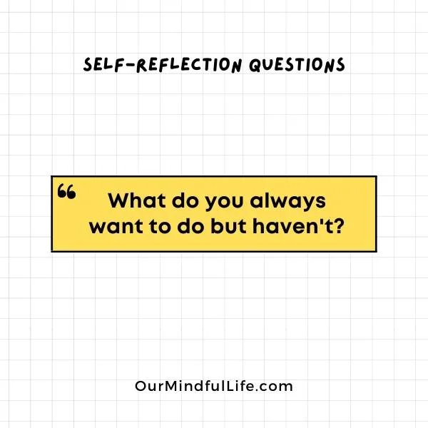 Self-reflection questions on love health life and more