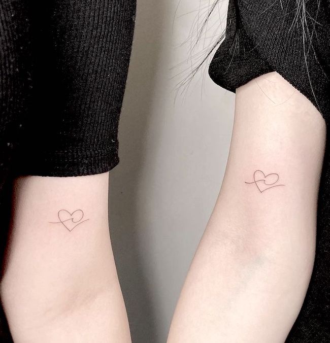25 Matching Sister Tattoos To Celebrate Your Special Bond