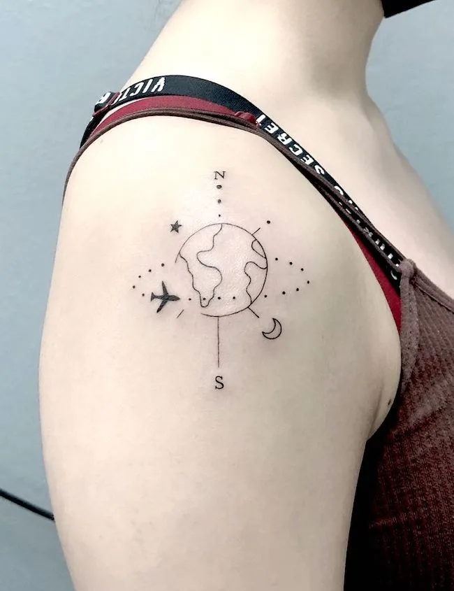 43 Astronaut Tattoos That Are Out Of This World