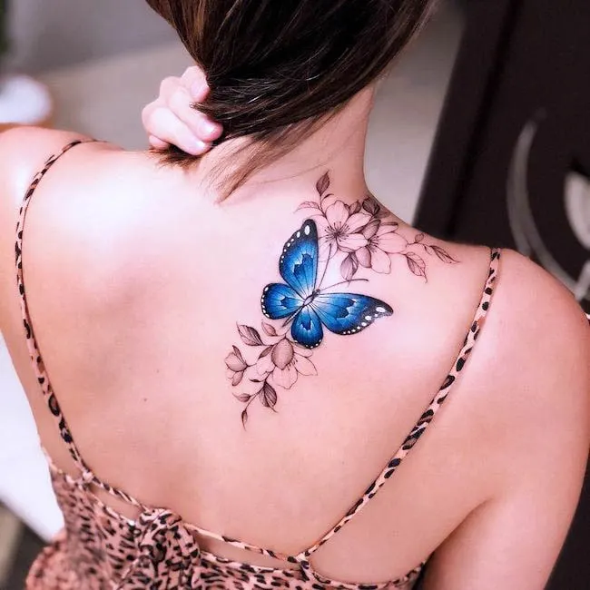 nice Tattoo Trends - Blue 3D Butterfly Tattoo Design …  3d butterfly  tattoo, Realistic butterfly tattoo, Blue butterfly tattoo