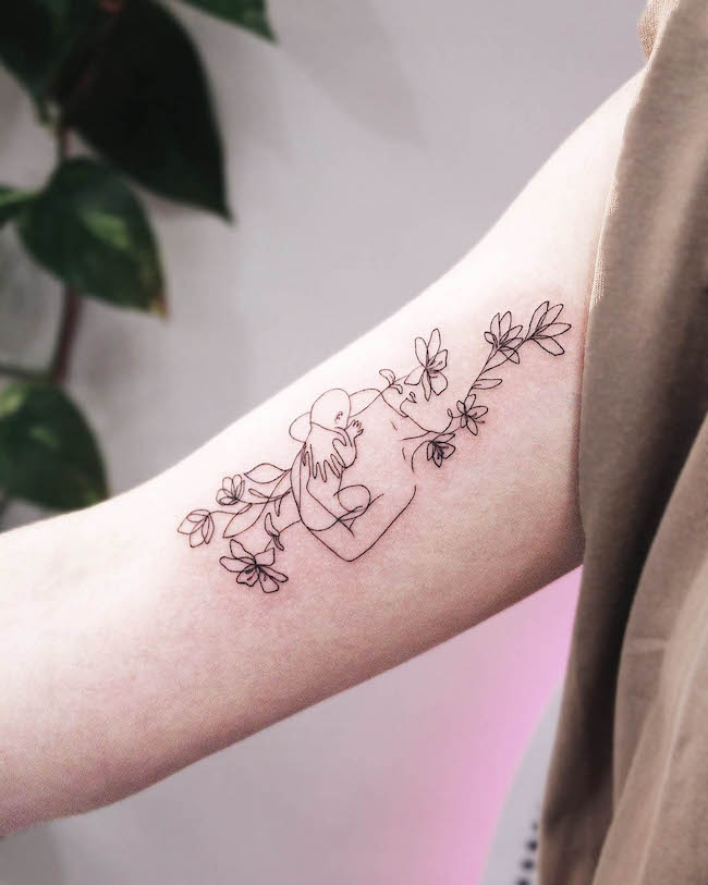 40 Beautiful Mom Tattoos To Honor Mother's Love - Our Mindful Life