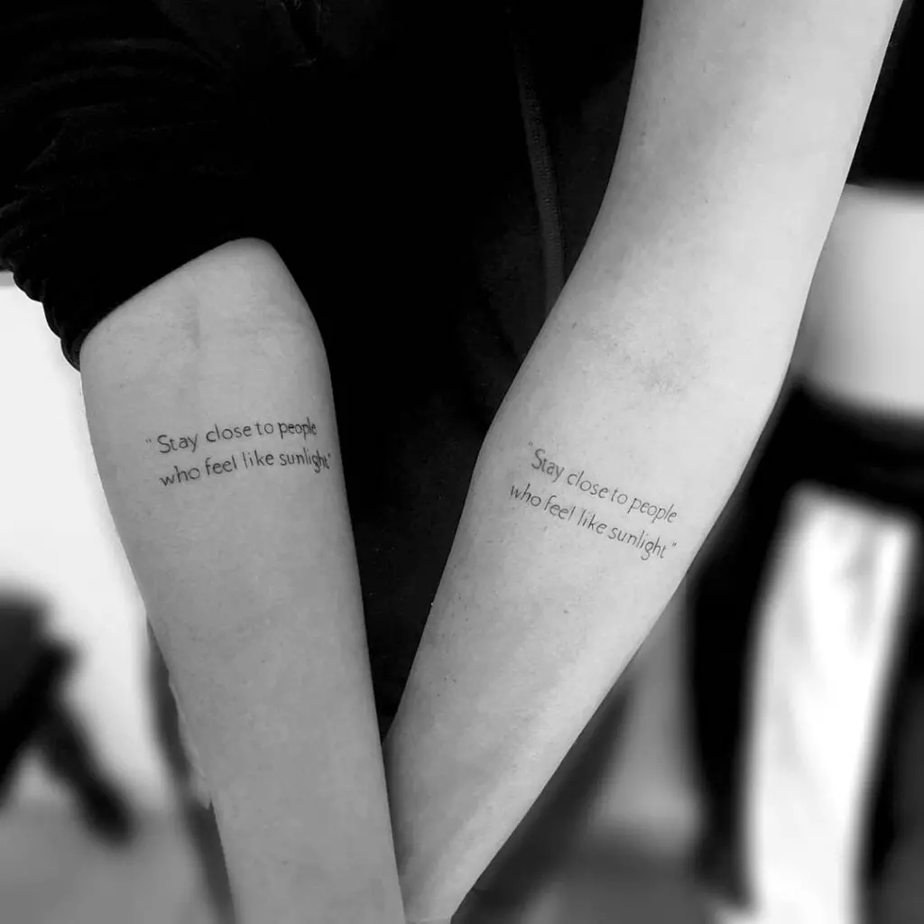 Discover 156+ friendship tattoo quotes best
