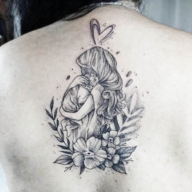 Share 94+ about unique mom and baby tattoo designs super hot - .vn Share 94+ about unique mom and baby tattoo designs super hot - .vn